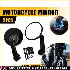 Pair 7/8" Aluminium Black