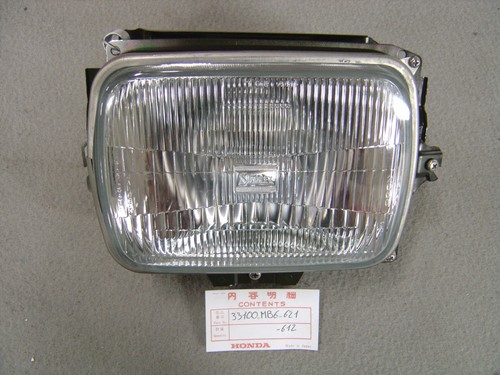 Complete front optics - optics, with