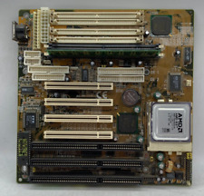Vintage Shuttle HOT-569A Motherboard Socket 7 babyAT 128MB SDRAM AMD K6 300 MHz
