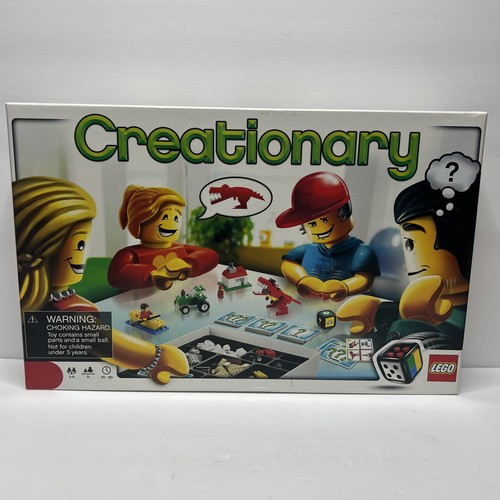 Lego creationary board game - board,