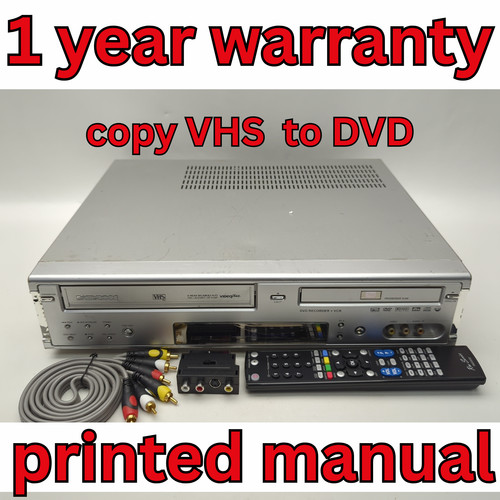 Daewoo 4100p vhs dvd vcr - df-4100p,