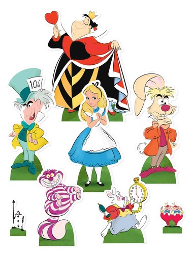 Alice wonderland table top - alice,