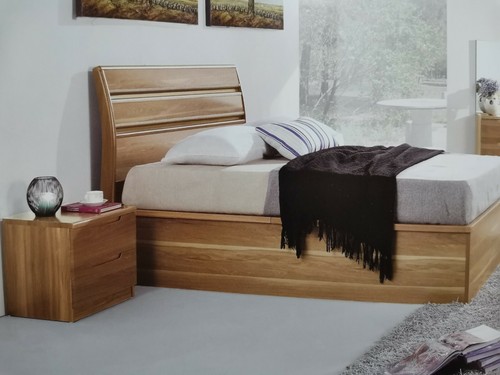 Oak colour mdf - solid, wooden