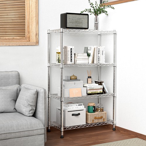 Chrome tier wire shelving - 4,