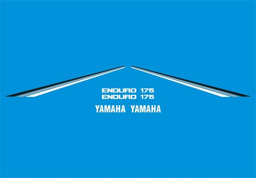 Yamaha dt175 1979 decal - mx,