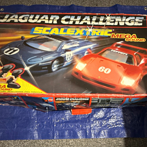 Scalextric jaguar challenge - scalextric,