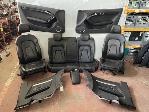 Audi black heated lether - a5,