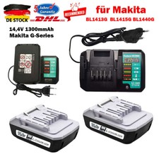 For Makita Battery 14.4V BL1413G 196375-4 195423-6 HP347D DF347D JV143D TD126D 