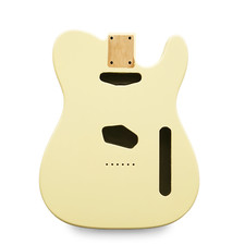 Telecaster Guitar Body for Fender – Vintage Cream – 2 Piece American Alder