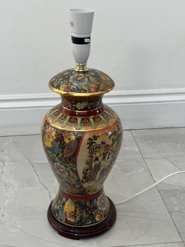 Vintage satsuma style oriental - satsuma,