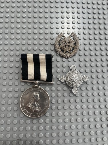 John ambulance medal - ambulance,