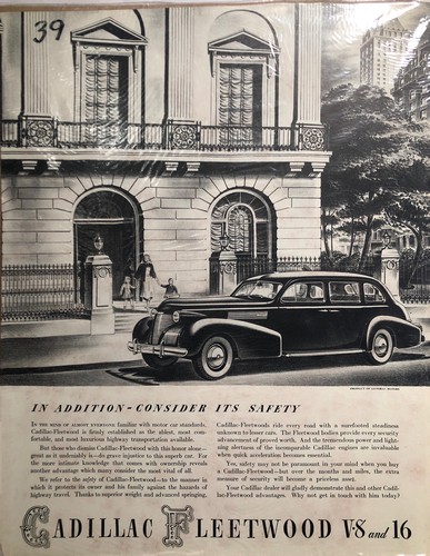 1940 vintage cadillac - vintage,