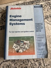 Autodata Engine Management Systems For Fuel Injection And Ignition Control Book