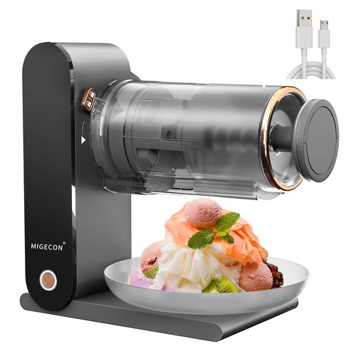 Rechargeable shaved ice maker - rechargeable,