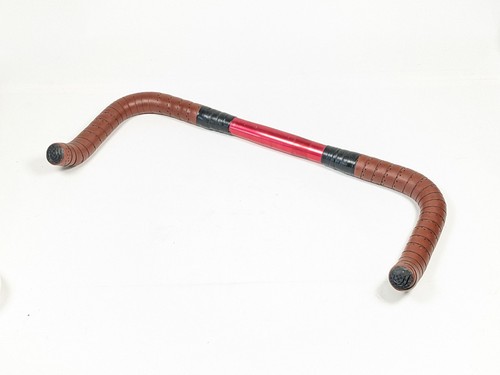 Red bullhorn handlebars - bullhorn,