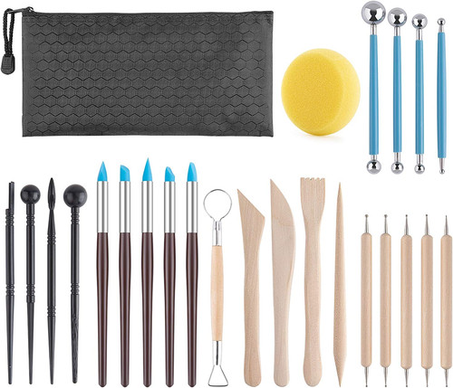 25pcs clay tools kit polymer - kit,,