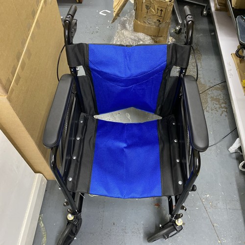 Lightweight folding wheelchair - folding,