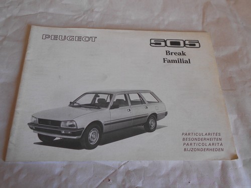 Peugeot 505 estate break - peugeot,