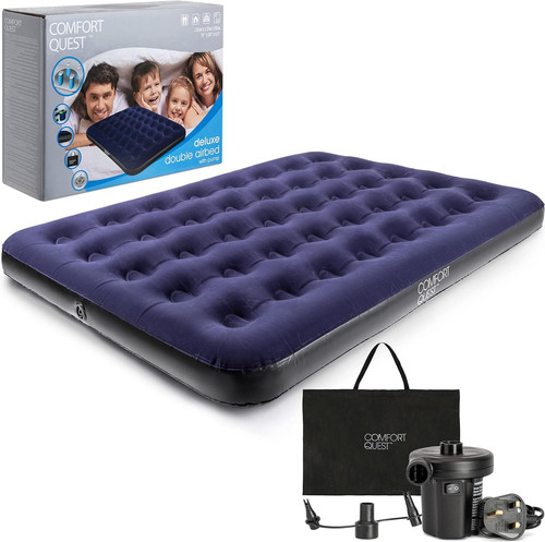 Double airbed inflatable - double,