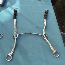 6 Inch Horse Cheltenham Rope Gag Bit