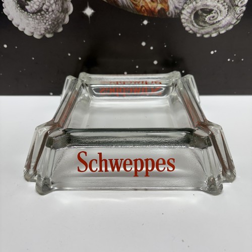 Vintage schweppes clear red - &,