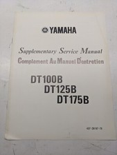 YAMAHA DT175B SUPPLEMENTARY