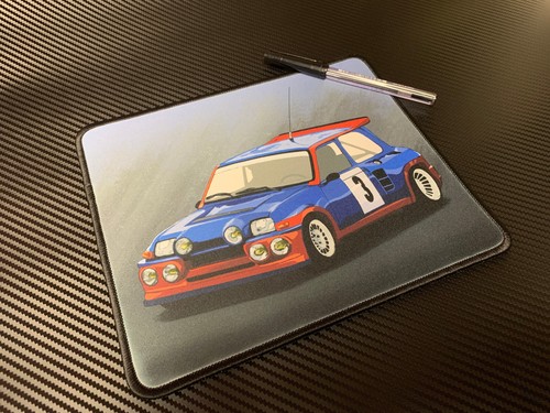 Renault turbo rally car - 5, art