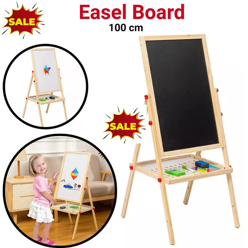 Kids wooden easel - kids, 1