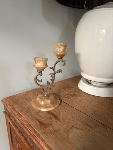Vintage onyx marble silver - vintage,