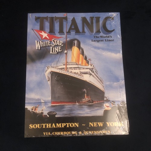 Metal titanic poster - titanic,