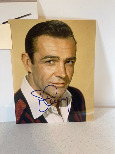 Sean connery signed 8x10 - signed,