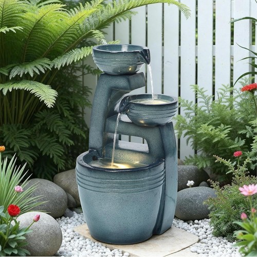 Tiered ceramic effect - effect, water