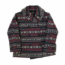 Hysteric Glamour Multicoloured Striped Jacket Womens XS Button Closure