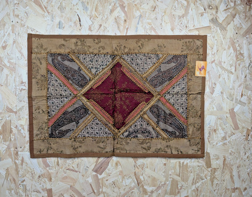 Indian patchwork tapestry wall - patchwork,