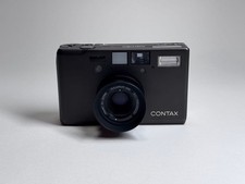 Contax T3 Titan Black Single 35mm P&S Film Camera Near Mint w/Case - Fast Ship!!