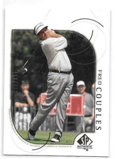 2001 Upper Deck UD SP Authentic Golf Gold Parallel #3 Fred Couples /500