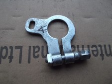 FORD X FLOW KENT ENGINE DISTRIBUTOR MOUNTING CLAMP  RE ZINC PLATED GEN FORD