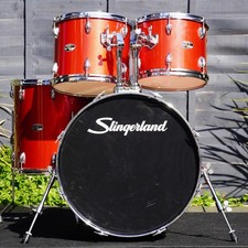 Slingerland Shell Pack in Red