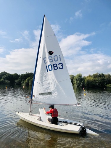 Topper byte dinghy 1083 with - topper,