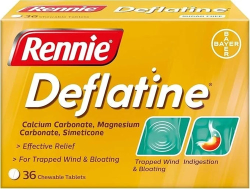 Rennie deflatine trapped wind - deflatine,