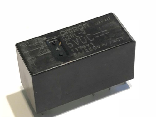 Relay dpdt contacts - 5v,