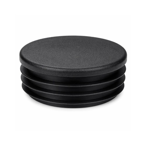 Round plastic end - round, tube