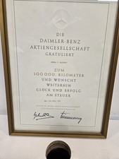 Vintage Mercedes 100000