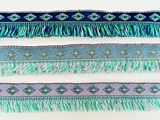 Vintage French Jacquard Woven