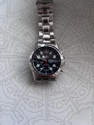 Seiko men black - black,