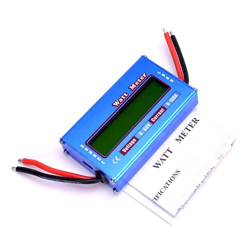 Watt meter 100a - high, precision