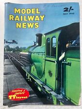 MODEL RAILWAY NEWS MAY 1960 JAPANESE EXPORTS - GOODS ROLLING STOCK - KEPLAR JUNC
