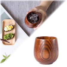 Charred Whiskey Wooden Cup