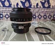 Vintage Nikon F Nikkor Auto