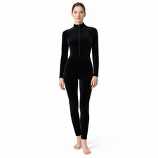 Vintage 80s Womens Black